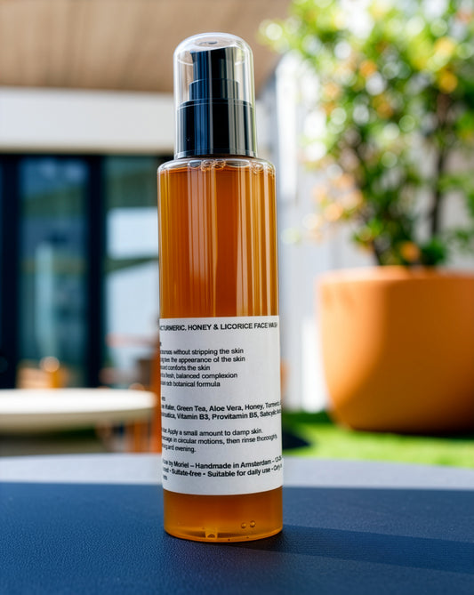 Organic Tumeric, Honey & Licorice face wash